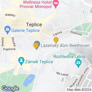 Teplice/Teplitz Karte